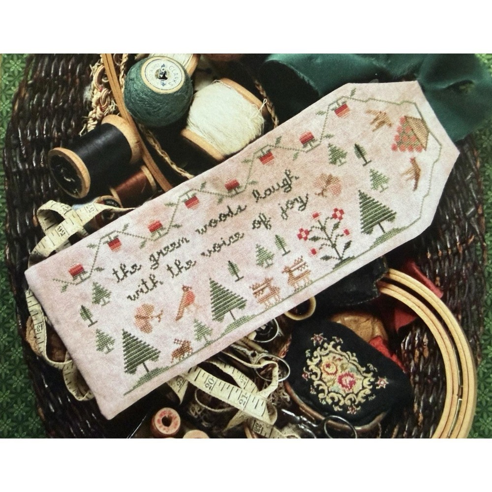 Heartstring Samplery Joyful Woods Sewing Roll Retreat Exclusive Rare HTF Pattern